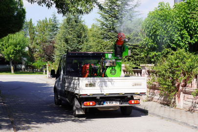 Tepebaşı İlaçlama Çalışmalarını Aralıksız Sürdürüyor.