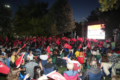 Maç Heyecanı Kanlıkavak Parkında Yaşandı