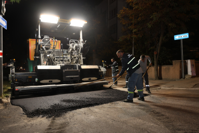 Büyükşehir'den Uluönder'de Gece Mesaisi