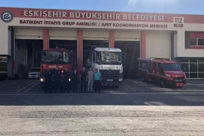 Büyükşehir'den Yangın Söndürme Çalışmalarına Destek