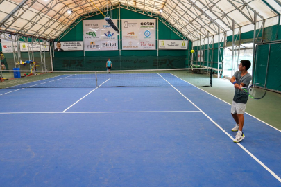 2. Geleneksel Kurtuluş Tenis Kupası İçin Turnuva Başladı