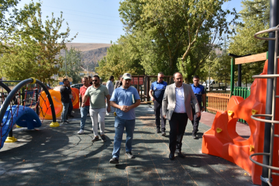 Başkan Hamamcı’dan Anıtpark’ta İnceleme