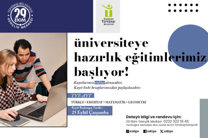 Üniversite Sınavına Hazırlık Eğitimleri Başlıyor