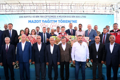 Büyükşehir'den Çiftçiye 13 Milyon 277 Litre Mazot Desteği