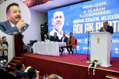 AK Parti Mihalıççık İlçe Kongresine Yoğun İlgi