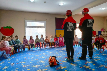 TAK Ekibinden Çocuklara Afet Farkındalık Eğitimi